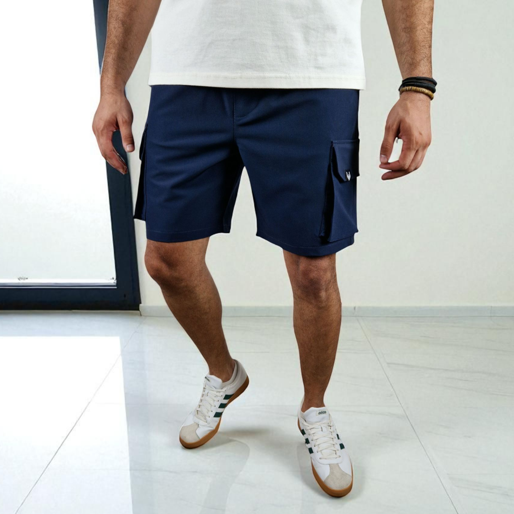 VA-Navy Cargo Shorts