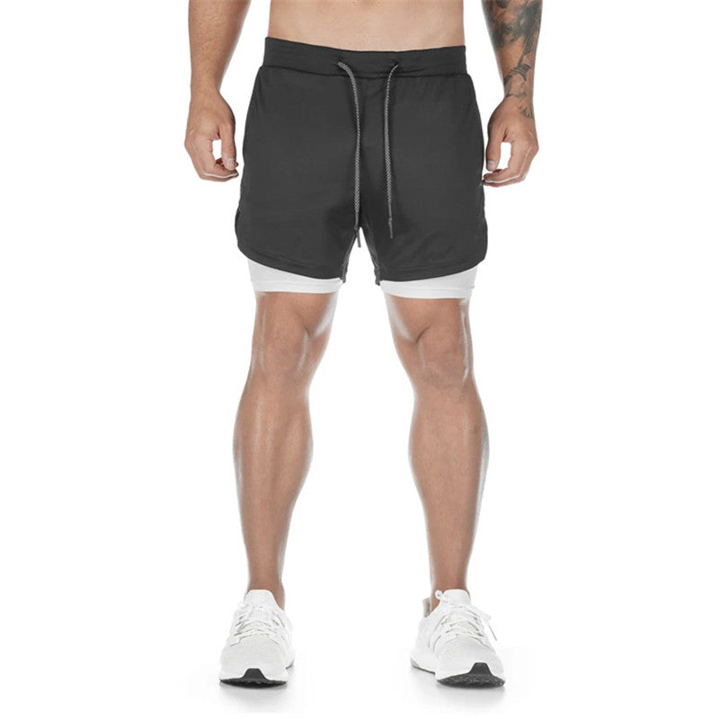 Vulture Double-Layer Training Shorts