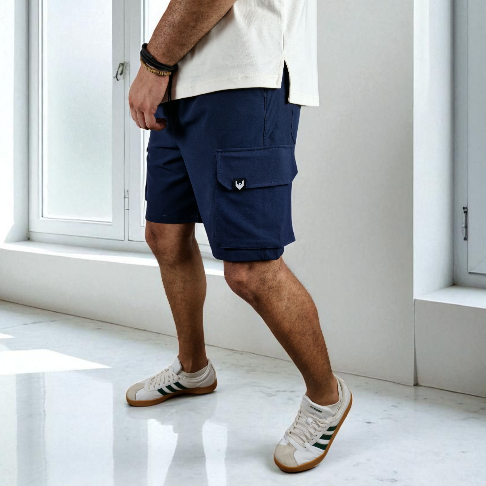 VA-Navy Cargo Shorts