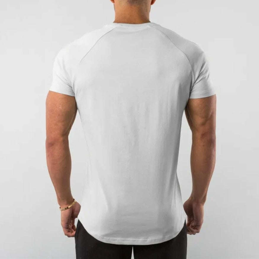 Cotton T-shirt short sleeves with 3 bottons in front