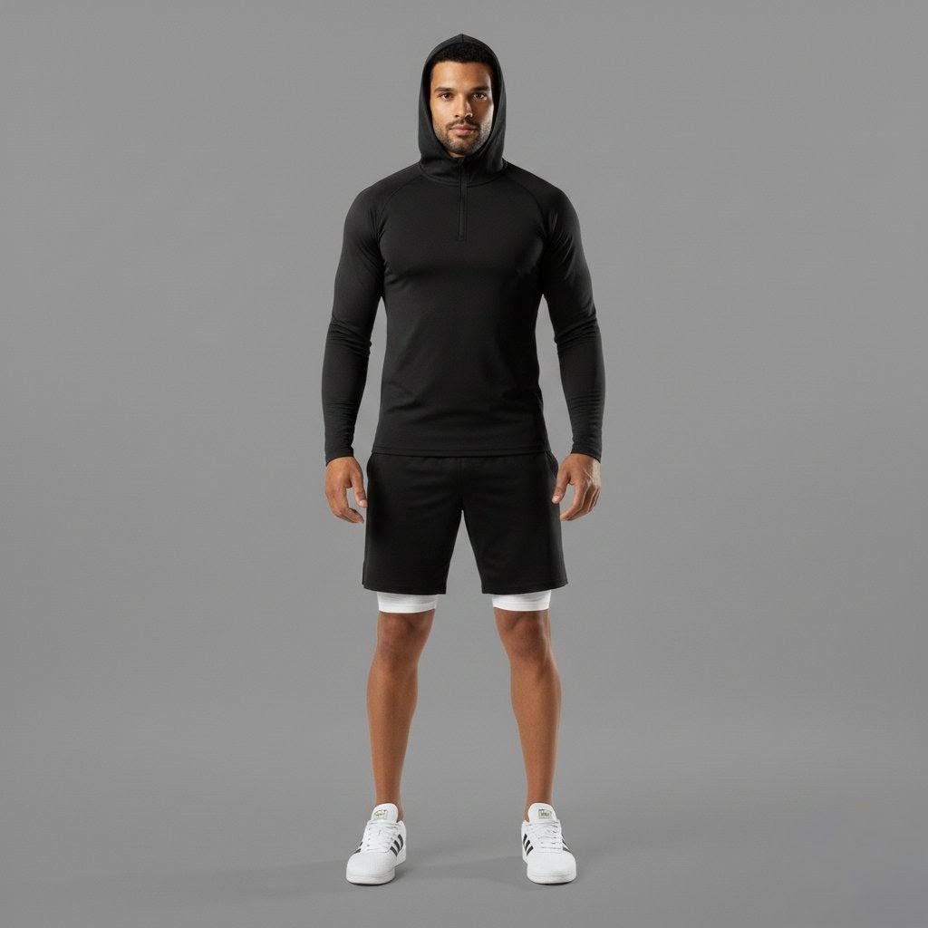 VA Performance Hoodie – Half-Zip Training Top