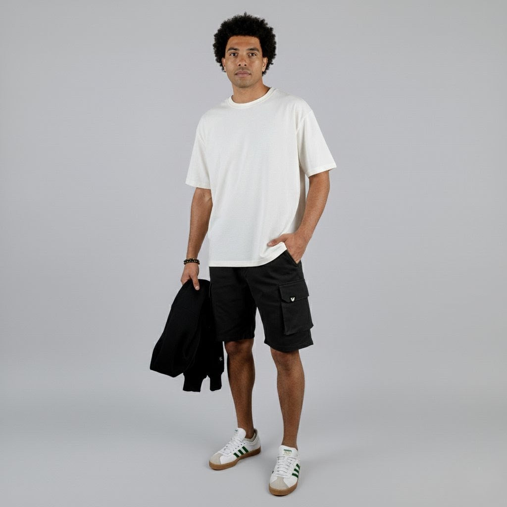 VA Winter Set | Hoodie+Tee+black Shorts