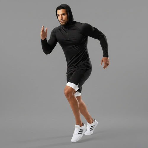 VA Performance Hoodie – Half-Zip Training Top