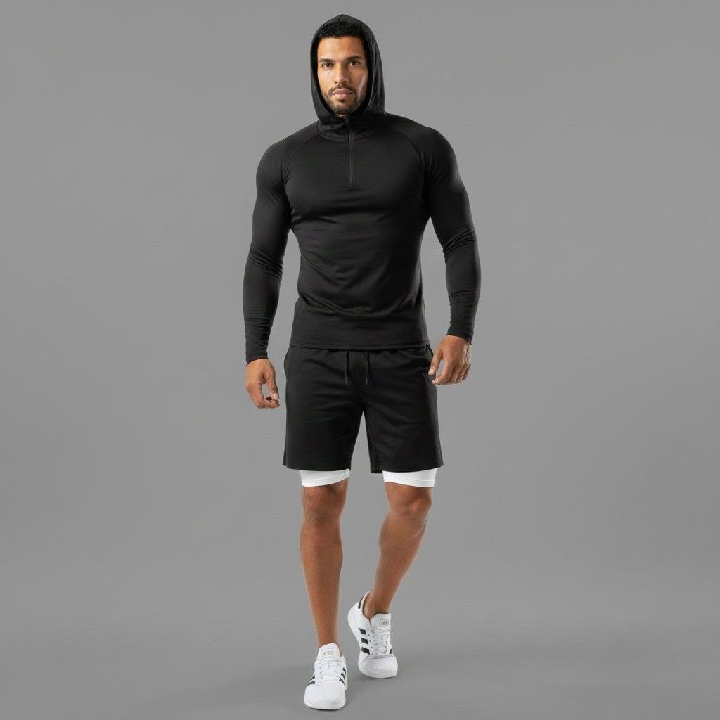 VA Performance Hoodie – Half-Zip Training Top