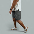VA-Gray Cargo Shorts