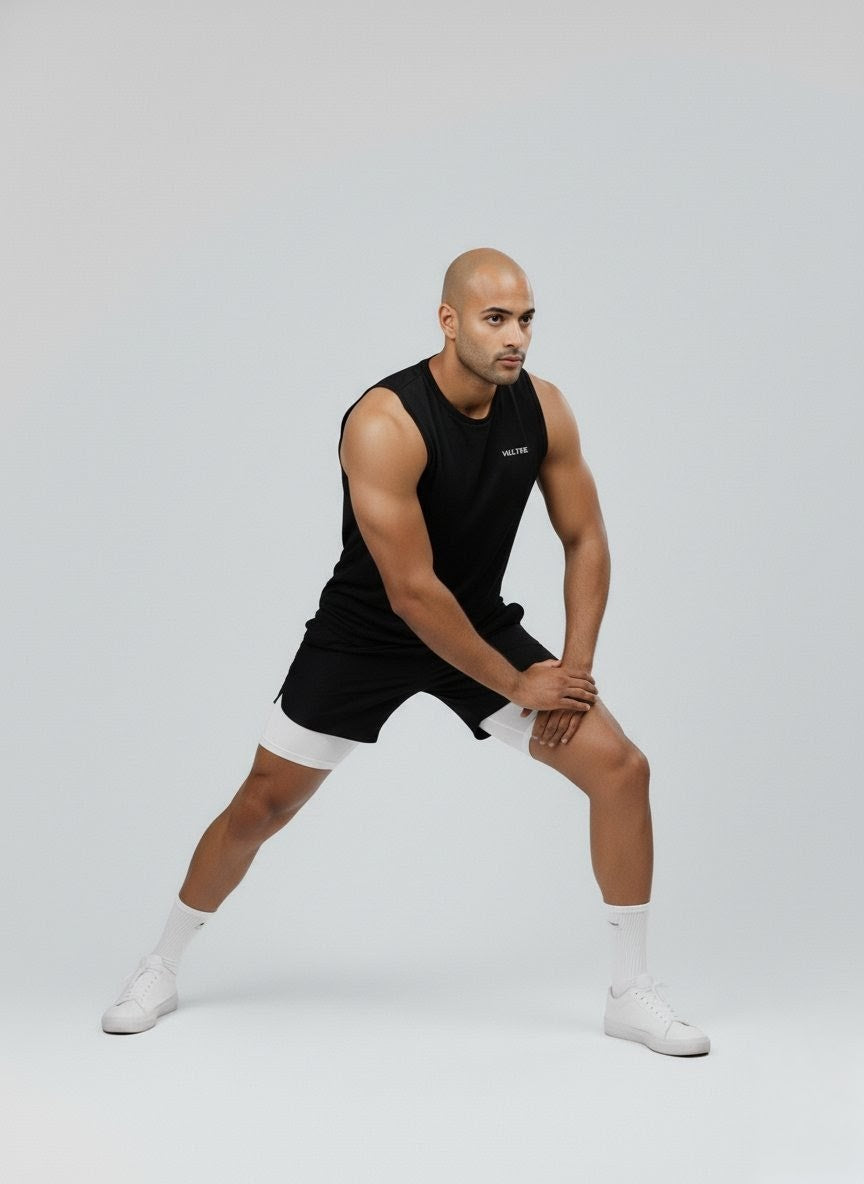 Vulture | Ultra-Lightweight Men’s Training Tank Top in Black