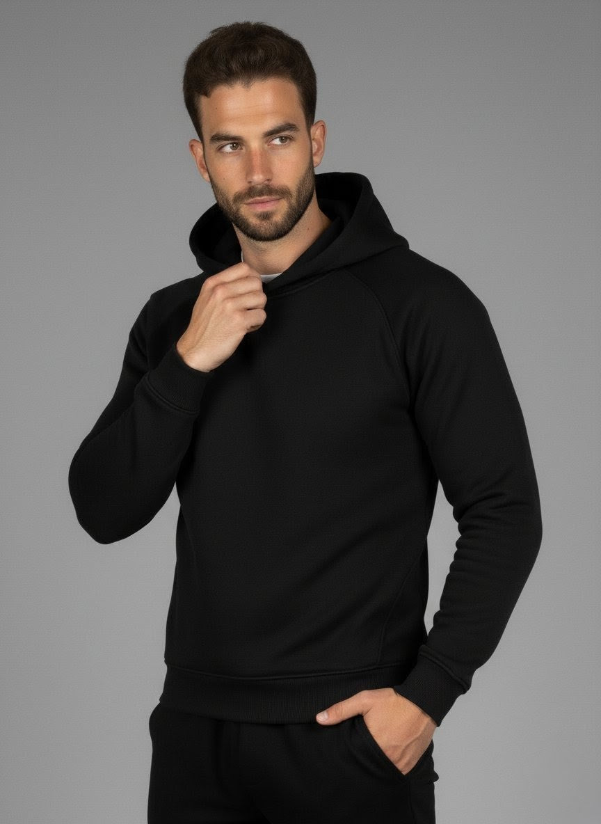 VA Essentials Hoodie – Sport Edge in Black